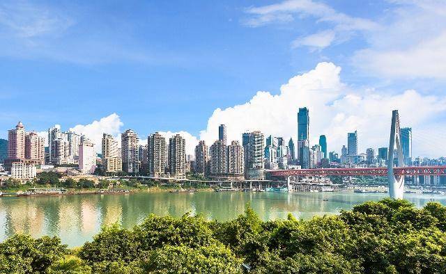 重庆华岩新城航拍新貌，未来城市的壮丽画卷展示亮相